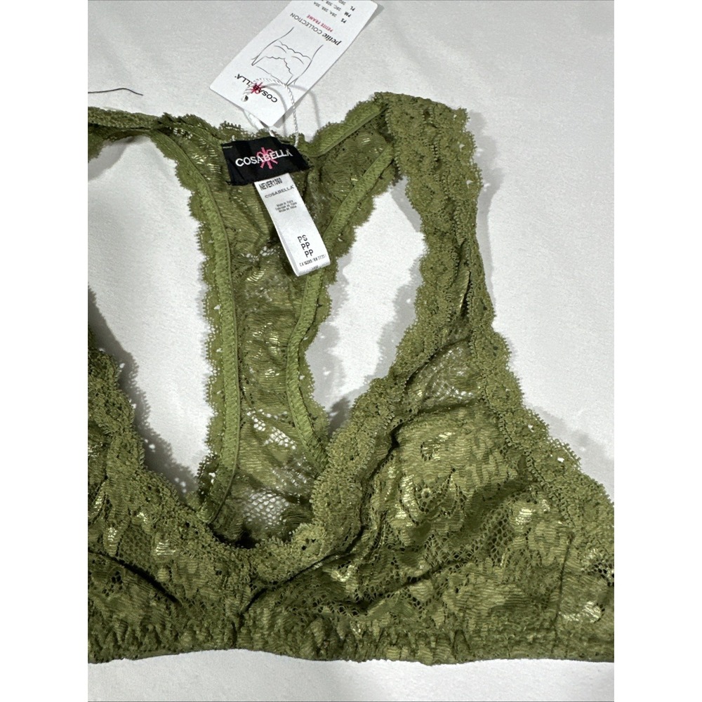 NWT Cosabella [ Petite Small PS ] Never Say Never Racie Racerback Bralette U1910 - Picture 7 of 12